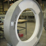 Pre-Insulated Pipe Supports with 12" Thick Insulation Designed for a 49" High Temperature Line