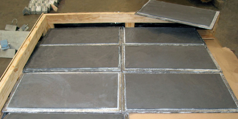 PT&P Graphite Slide Bearing Plates Ready For Shipment