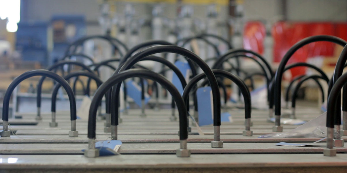 U-Bolt Pipe Support Assembly