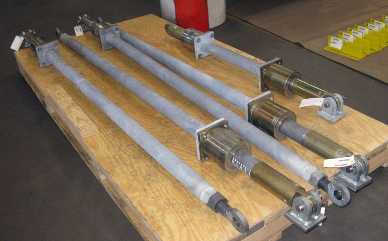 Mechanical Snubber Assemblies Custom Designed for an Oil Refinery in California