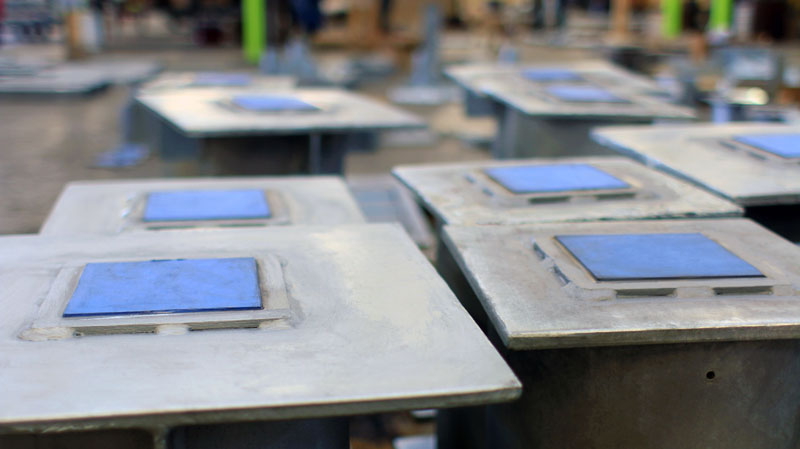 PTFE Slide Plate Installed in the Field