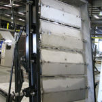 Flue Gas Duct Damper Fabricated with Inconel® & 304 Stainless Steel