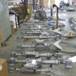 Hydraulic Snubber Assemblies for a LNG Processing Facility