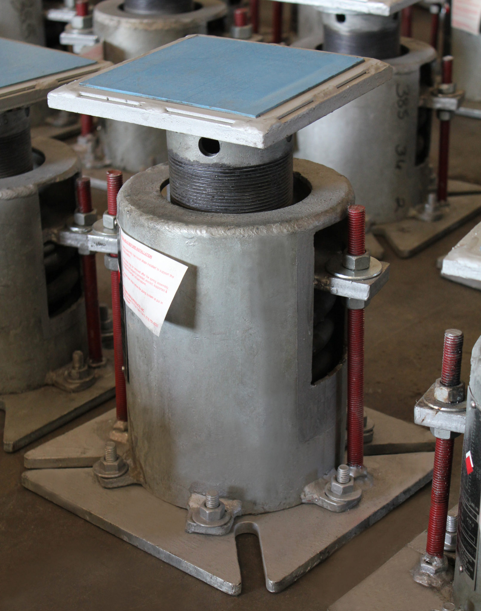 Custom Spring Can with Slide Plates