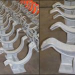 14” Diameter Pipe Clamp Assemblies Designed and Manufactured by PT&P