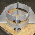 Pipe Clamp Assemblies Custom Designed for a Partial Oxidation Unit in a Synthetic Gas Plant