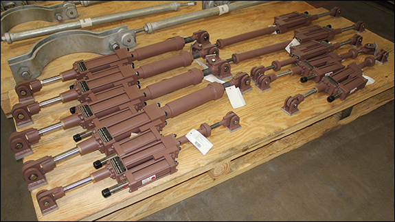 Hydraulic Snubbers Designed For LLDPE Chemical Plant