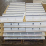 18″ Split T Pipe Shoes to Support a Piping System