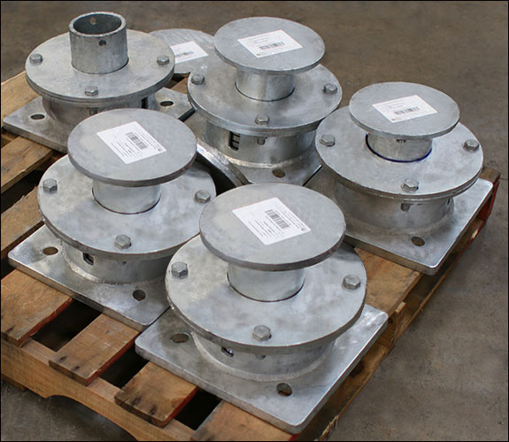 Custom Compact Springs Designed to Support a Storage Tank