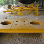 27′ x 16′ x 21′ Structural Frame for an Offshore Site