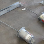 Variable Spring Hanger and Structural Steel Assembly for a Solar Electric Generating System