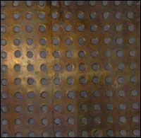 Image of a bronze slide plate