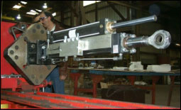 Hydraulic Snubber on Test Machine