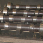 72” Roller Stands for a Cooling Tower