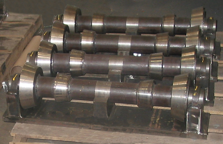 72 Inch Roller Stands for a Cooling Tower