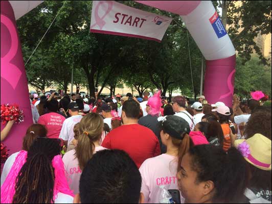 Making strides walk 2015 start