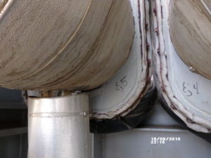 Defective Expansion Joint Missing Hardware & Thermal Deterioration (Non-PT&P supports)