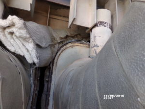 Defective Expansion Joint Missing Hardware & Thermal Deterioration (Non-PT&P supports)