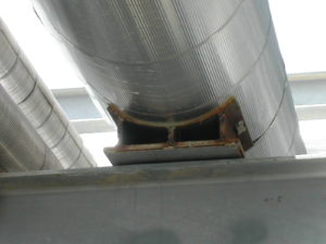 Rusted Pipe Shoe (non-PT&P supports)