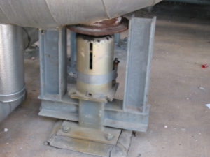 Rusted Variable Spring Support (non-PT&P supports)