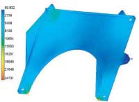 Stresses in the plate gusset assembly