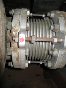 Rusted Single Expansion Joint (non-PT&P supports)