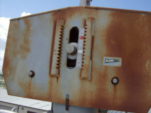 Rusted Constant Spring Support (non-PT&P supports)