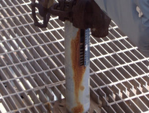 Rusted Variable Spring Support (non-PT&P supports)