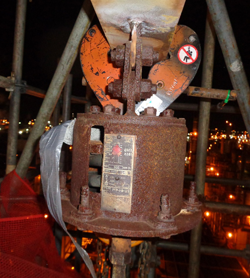 Rusted variables spring emergency replacement