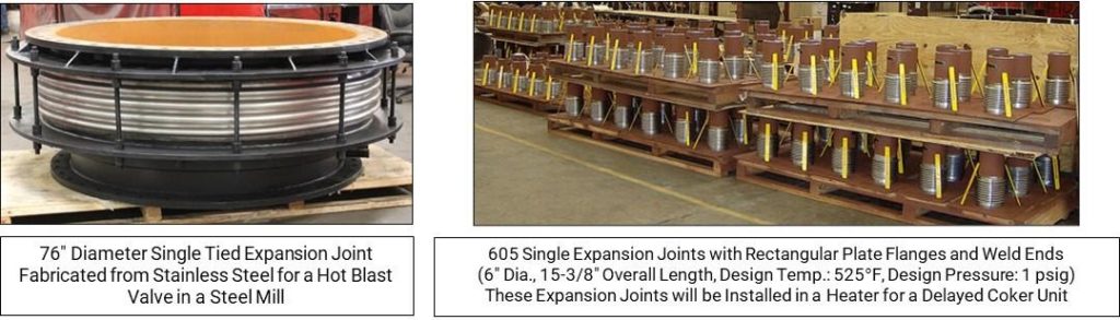 Single expansion joint