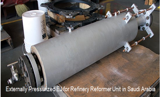 Externally pressurized ej