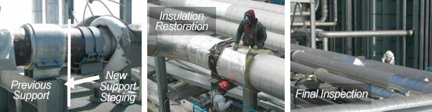 Installation new shoes restoration inspection3