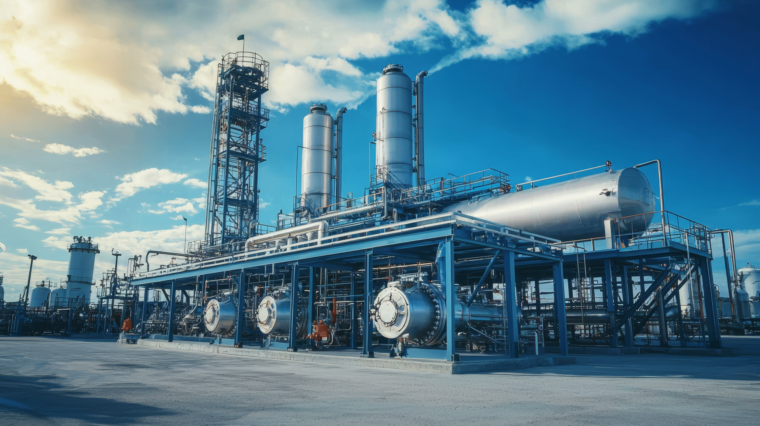 Adjustable pipe supports help protect power infrastructure.